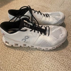 On cloud tennis shoes